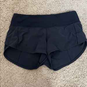 LULULEMON SPEED SHORTS 2.5”